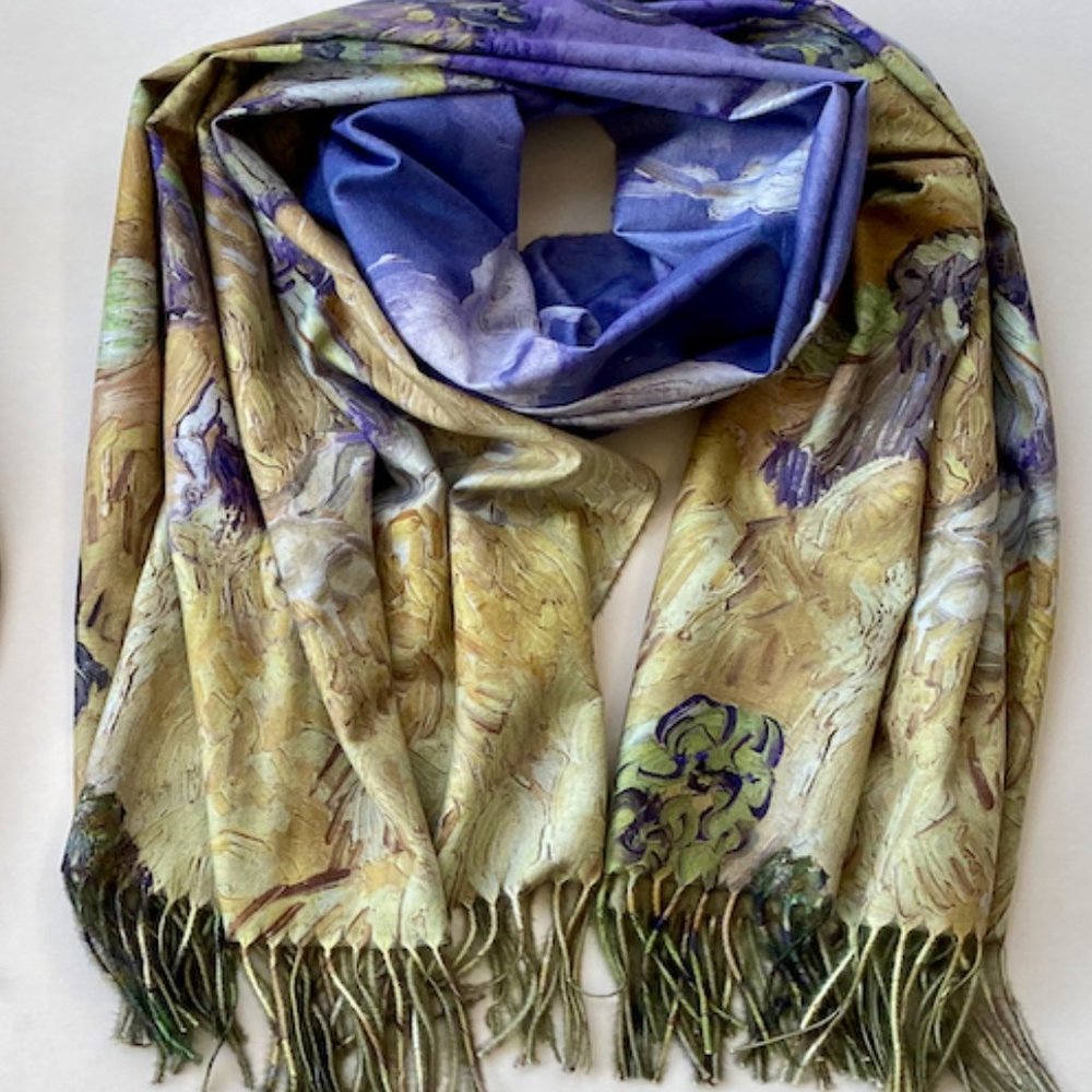 Van Gogh Museum Art Scarf Wrap Decor